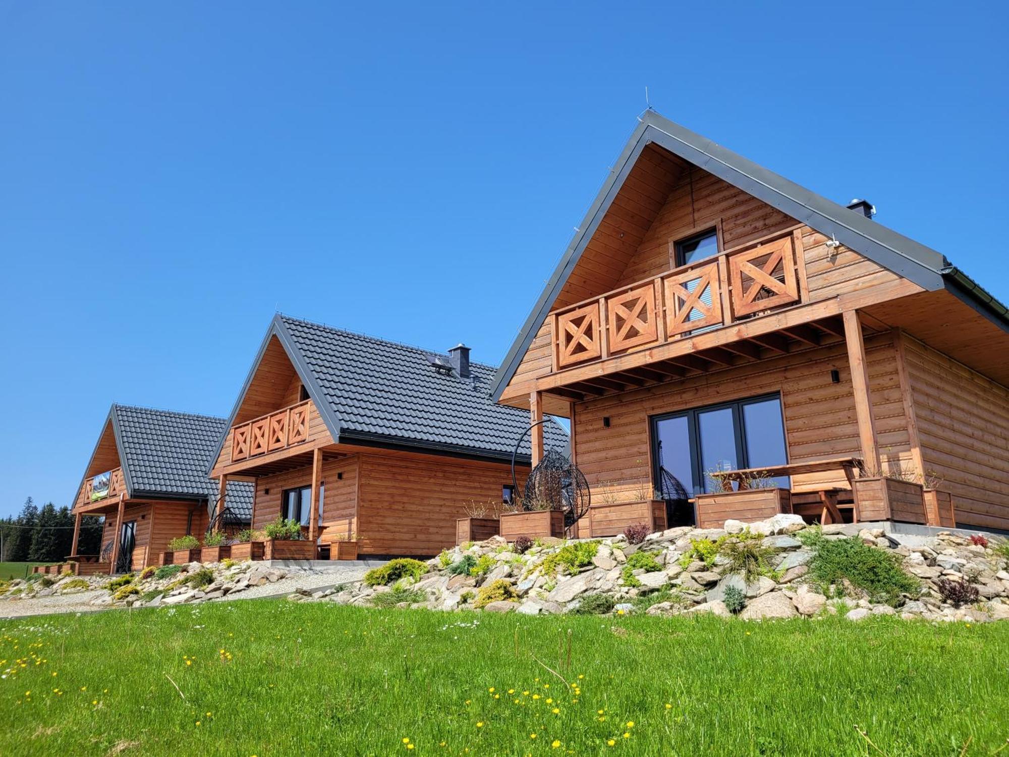 Osada Orlica Klimatyczne Domki Z Widokiem Na Gory I Termalnym Spa Sauna Jacuzzi 4 Km Od Zieleniec Ski Arena Lasowka Zewnętrze zdjęcie